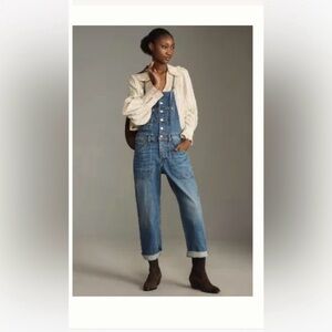 Pilcro Painter Denim Overalls